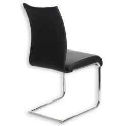 Schwingstuhl ALADINO Im 4er Set In Schwarz -Berühmt Möbel 12370 2