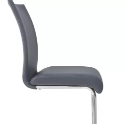 Schwingstuhl ALADINO Im 4er Set In Grau -Berühmt Möbel 12372 4