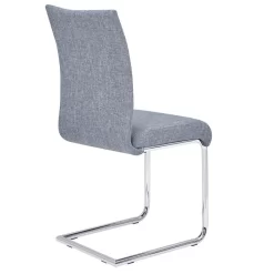 Schwingstuhl ALADINO Im 4er Set In Grau -Berühmt Möbel 12373 2 N