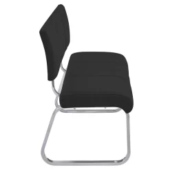 Esszimmerbank VILAS Stoffbezug In Schwarz -Berühmt Möbel 12375 2