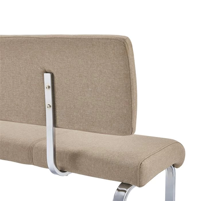 Esszimmerbank VILAS Stoffbezug In Beige 4 Esszimmerbank VILAS Stoffbezug In Beige – Bild 4