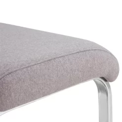 Esszimmerbank VILAS Stoffbezug In Grau -Berühmt Möbel 12383 3