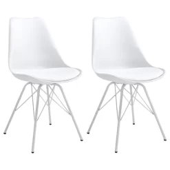 Esszimmerstuhl VALLEY Im 2er Set In Weiß