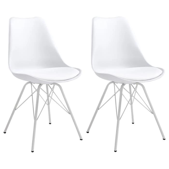 Esszimmerstuhl VALLEY Im 2er Set In Weiß 1 Esszimmerstuhl VALLEY Im 2er Set In Weiß