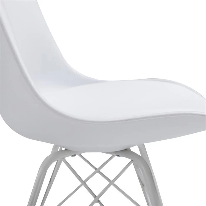 Esszimmerstuhl VALLEY Im 2er Set In Weiß 4 Esszimmerstuhl VALLEY Im 2er Set In Weiß – Bild 4