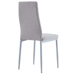 Esszimmerstuhl NATHALIE Im 4er Set In Grau -Berühmt Möbel 12555 2