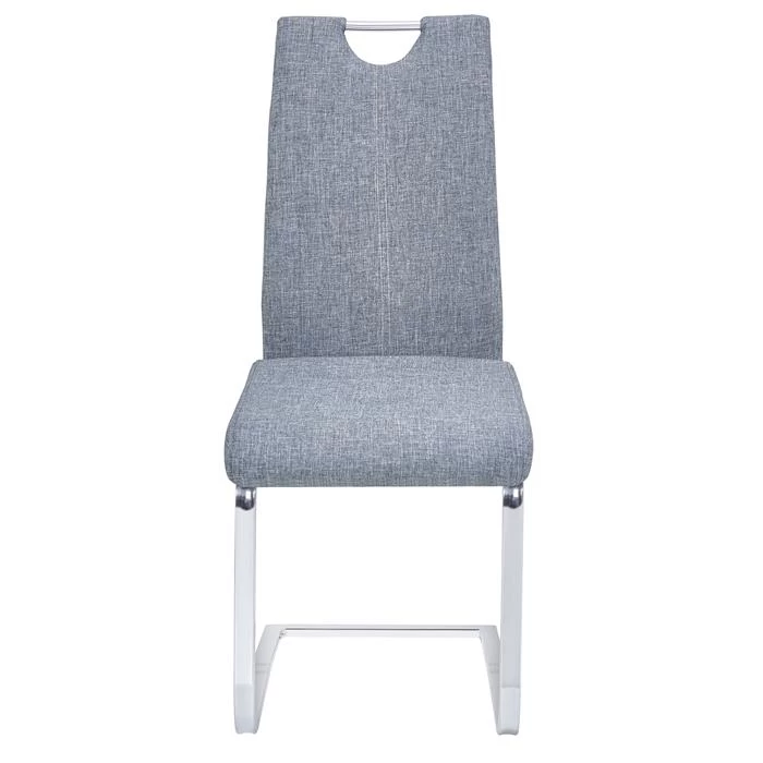 Schwingstuhl SABA Im 4er Set In Grau 2 Schwingstuhl SABA Im 4er Set In Grau – Bild 2