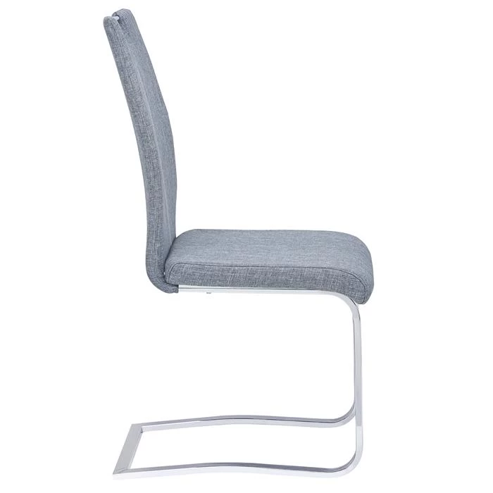 Schwingstuhl SABA Im 4er Set In Grau 3 Schwingstuhl SABA Im 4er Set In Grau – Bild 3