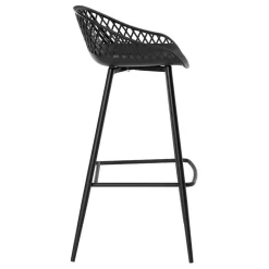 Barhocker IREK Im 2er Set In Schwarz -Berühmt Möbel 12608 3 N1