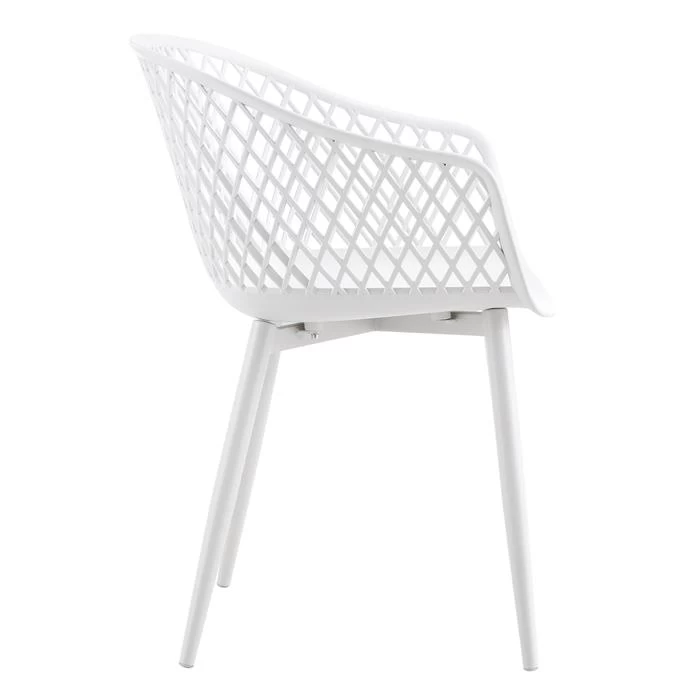 Esszimmerstuhl MADEIRA Im 4er Set In Weiß/weiß 5 Esszimmerstuhl MADEIRA Im 4er Set In Weiß/weiß – Bild 5