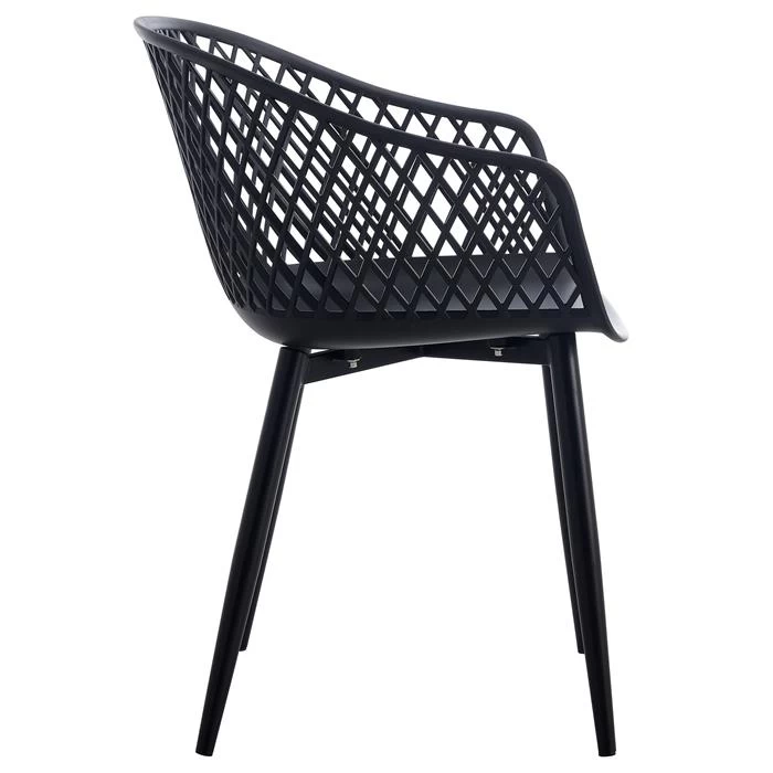 Esszimmerstuhl MADEIRA Im 4er Set In Schwarz/schwarz 5 Esszimmerstuhl MADEIRA Im 4er Set In Schwarz/schwarz – Bild 5