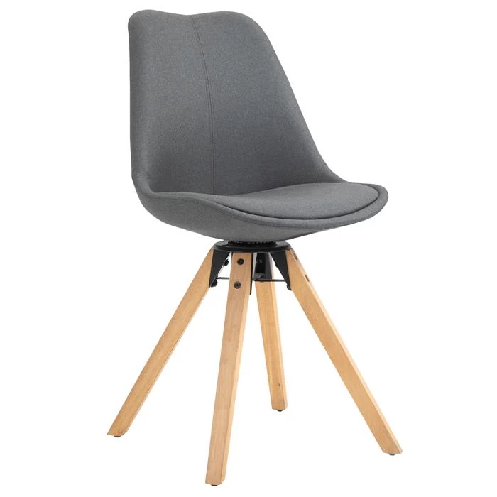 Esszimmerstuhl ISIDRO Im 2er Set In Grau 1 Esszimmerstuhl ISIDRO Im 2er Set In Grau