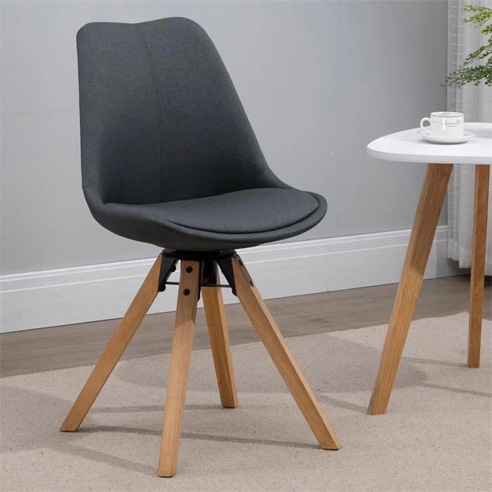 Esszimmerstuhl ISIDRO Im 2er Set In Grau 3 Esszimmerstuhl ISIDRO Im 2er Set In Grau – Bild 3