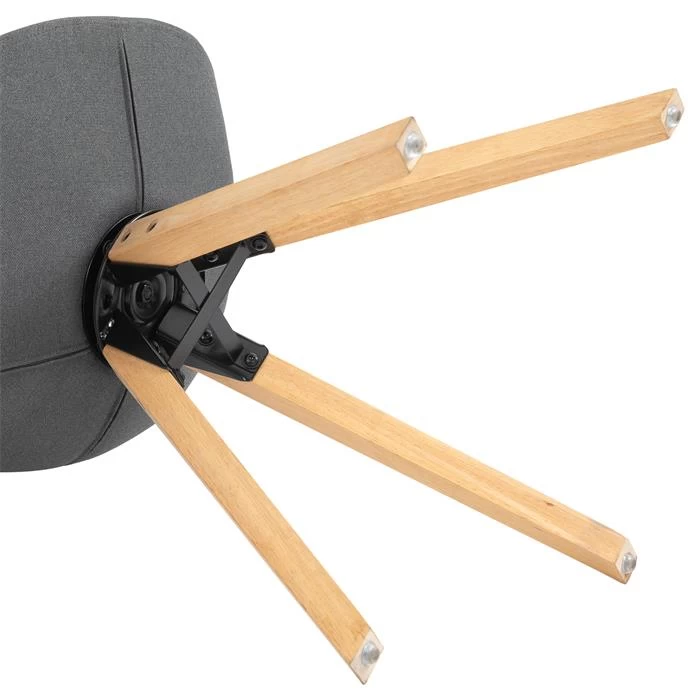 Esszimmerstuhl ISIDRO Im 2er Set In Grau 5 Esszimmerstuhl ISIDRO Im 2er Set In Grau – Bild 5