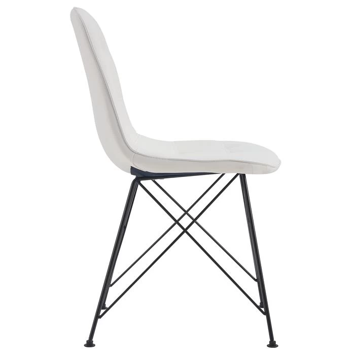 Esszimmerstuhl IMRAN Im 4er Set In Weiß 3 Esszimmerstuhl IMRAN Im 4er Set In Weiß – Bild 3