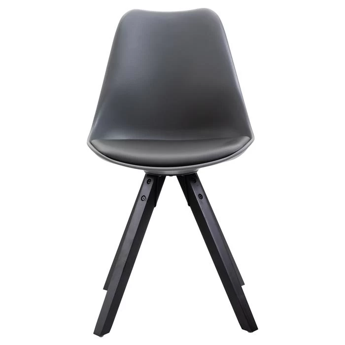 Esszimmerstuhl RETO Im 4er Set In Grau 2 Esszimmerstuhl RETO Im 4er Set In Grau – Bild 2