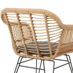 Gartenstuhl PARAMO Aus Polyrattan Mit Sitzkissen Im 2er Set 9 Gartenstuhl PARAMO Aus Polyrattan Mit Sitzkissen Im 2er Set -Berühmt Möbel 12660 3