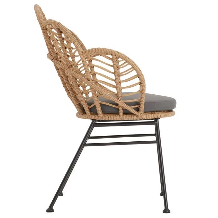 Esszimmerstuhl TEPAL Aus Polyrattan 4 Esszimmerstuhl TEPAL Aus Polyrattan – Bild 4