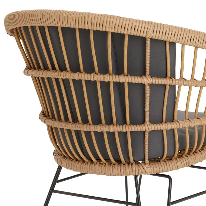 Esszimmerstuhl Gartenstuhl COSTA Im 2er Pack Mit Rattan 5 Esszimmerstuhl Gartenstuhl COSTA Im 2er Pack Mit Rattan – Bild 5