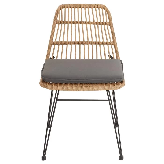 Esszimmerstuhl Gartenstuhl ENJOY Im 2er Set Mit Flechtrattan 3 Esszimmerstuhl Gartenstuhl ENJOY Im 2er Set Mit Flechtrattan – Bild 3