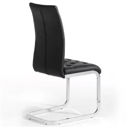 Schwingstuhl CHLOE Im 4er Set In Schwarz -Berühmt Möbel 12820 2