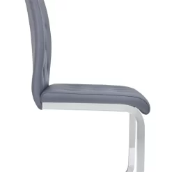 Schwingstuhl CHLOE In Grau 2er Set 10 Schwingstuhl CHLOE In Grau 2er Set -Berühmt Möbel 12824 4