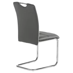 Schwingstuhl ELEONORA Im 4er Set In Grau -Berühmt Möbel 12835 2 N1