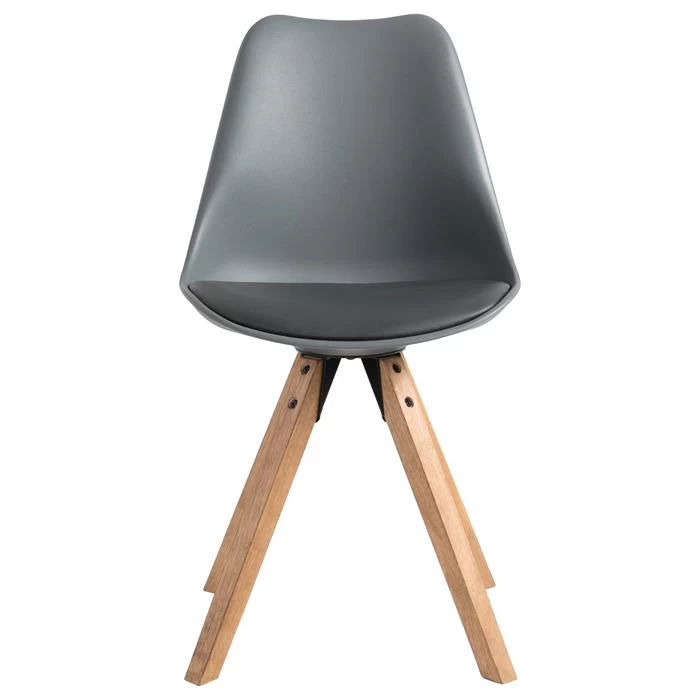 Esszimmerstuhl TYSON Im 2er Set In Grau 3 Esszimmerstuhl TYSON Im 2er Set In Grau – Bild 3