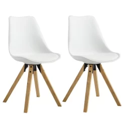 Esszimmerstuhl TYSON Im 2er Set In Weiß