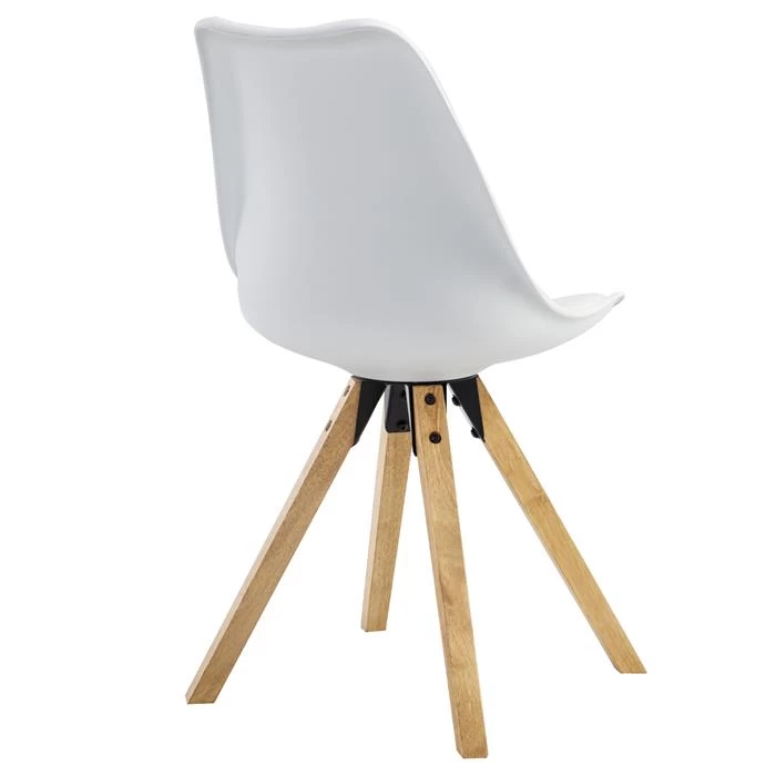 Esszimmerstuhl TYSON Im 4er Set In Weiß 2 Esszimmerstuhl TYSON Im 4er Set In Weiß – Bild 2