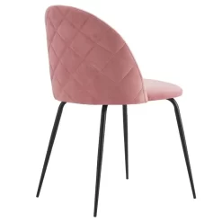 Esszimmerstuhl LOGAN Im 2er Set In Rosa -Berühmt Möbel 12888 3