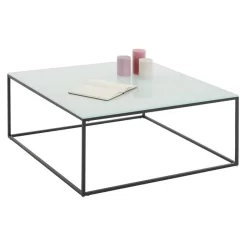 Couchtisch REFLECT Quadratisch In Schwarz/weiß