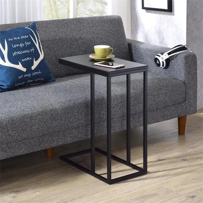 Beistelltisch DEBORA Rechteckig In Schwarz 2 Beistelltisch DEBORA Rechteckig In Schwarz – Bild 2