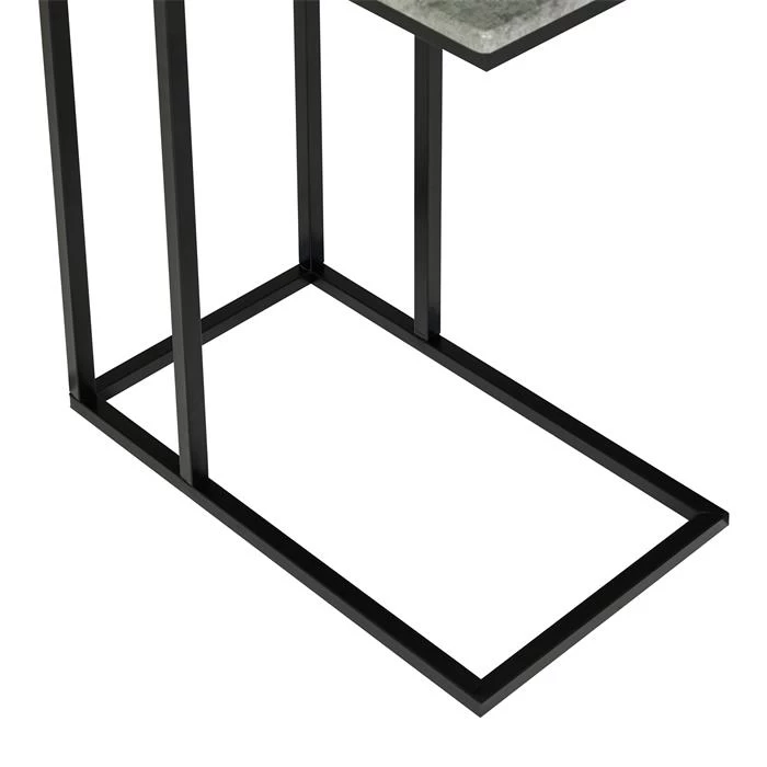 Beistelltisch DEBORA Rechteckig In Beton Dunkel 4 Beistelltisch DEBORA Rechteckig In Beton Dunkel – Bild 4