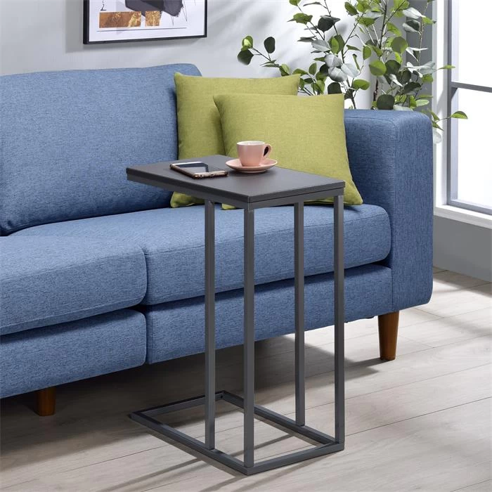 Beistelltisch DEBORA Rechteckig In Grau 2 Beistelltisch DEBORA Rechteckig In Grau – Bild 2