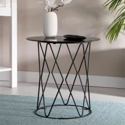 Beistelltisch MADESIS Rund, In Schwarz 10 Beistelltisch MADESIS Rund, In Schwarz -Berühmt Möbel 13930 A0 N1