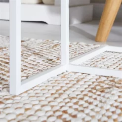 Beistelltisch VITORIO Rechteckig In Weiß 9 Beistelltisch VITORIO Rechteckig In Weiß -Berühmt Möbel 13956 AC4