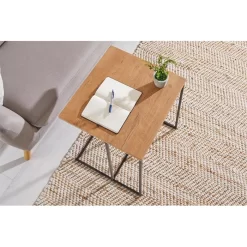 Beistelltisch VITORIO Rechteckig In Wildeiche/schwarz 8 Beistelltisch VITORIO Rechteckig In Wildeiche/schwarz -Berühmt Möbel 13959 A3