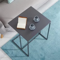 Beistelltisch VITORIO Rechteckig In Grau 8 Beistelltisch VITORIO Rechteckig In Grau -Berühmt Möbel 13961 AC3