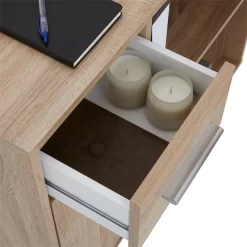 Eckschreibtisch ISOTTA Mit Regal In Sonoma Eiche -Berühmt Möbel 14711 3 N