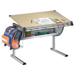 Kinderschreibtisch MARIO, Höhenverstellbar In Buche Dekor