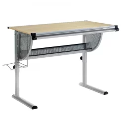 Kinderschreibtisch MARIO, Höhenverstellbar In Buche Dekor -Berühmt Möbel 1480 2 N1