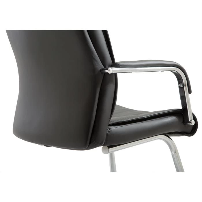 Besucherstuhl Konferenzstuhl CEDRIC Schwarz 6 Besucherstuhl Konferenzstuhl CEDRIC Schwarz – Bild 6