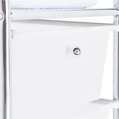 Rollcontainer GINA Mit 2 Schubladen In Weiß Transparent -Berühmt Möbel 16014 4 N1