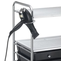 Badezimmerwagen MARITA Friseurwagen Mit 9 Schubladen, Schwarz 7 Badezimmerwagen MARITA Friseurwagen Mit 9 Schubladen, Schwarz -Berühmt Möbel 16041 2