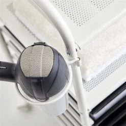 Badezimmerwagen MARITA Friseurwagen Mit 9 Schubladen, Weiß/schwarz -Berühmt Möbel 16045 4 N