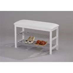 Sitzbank SANA Mit Schuhregal In Weiß