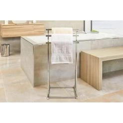 Handtuchhalter MATTIA Mit 3 Handtuchstangen In Chrom -Berühmt Möbel 18345 A1