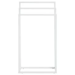 Handtuchhalter KUNO Weiß Mit 3 Handtuchstangen -Berühmt Möbel 18358 2 N1