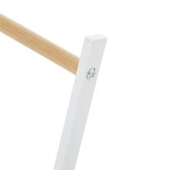 Handtuchhalter FLAVIA Mit 3 Stangen Aus Metall In Weiß/natur -Berühmt Möbel 18365 2 N